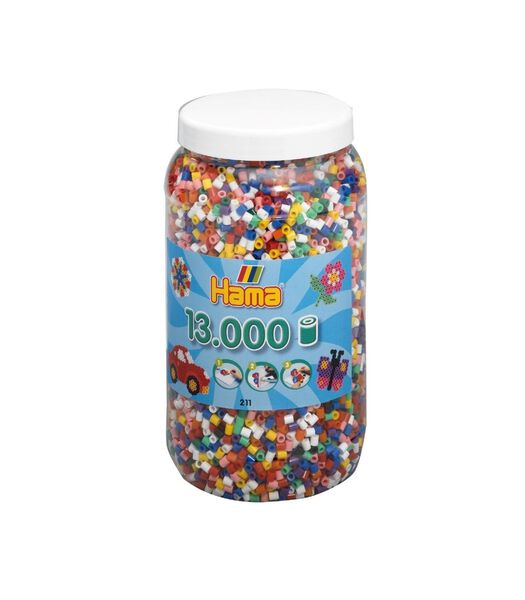 211-00 Tub 13000 Perles Mix 00