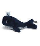 knuffel Walvis Wally Whale Midnight Blue - 16 cm image number 2