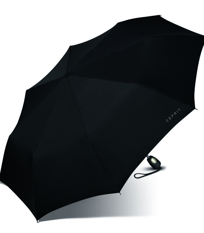 Paraplu Mini Tecmatic Heren zwart image number 0