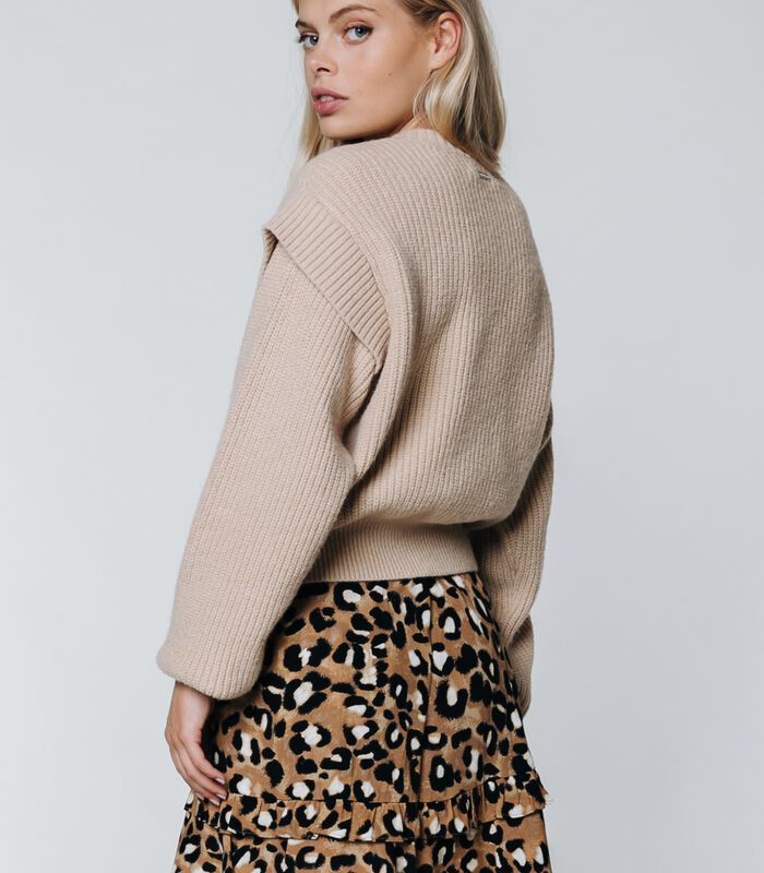 Carey Leopard jupe léopard image number 1