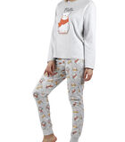 Pyjama broek en top Hello Winter image number 2