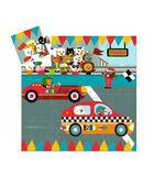 Casse-tête pour enfants dans une boîte de voitures de course - 16 pièces image number 1