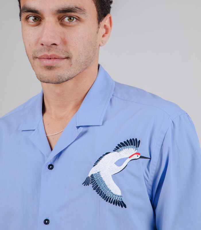 Shirt met korte mouw - Blauw image number 1