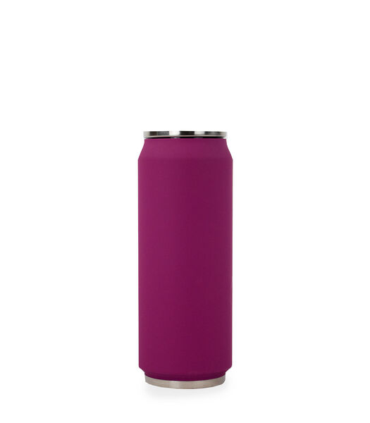 Canette soft isotherme 500 ml coloris violet