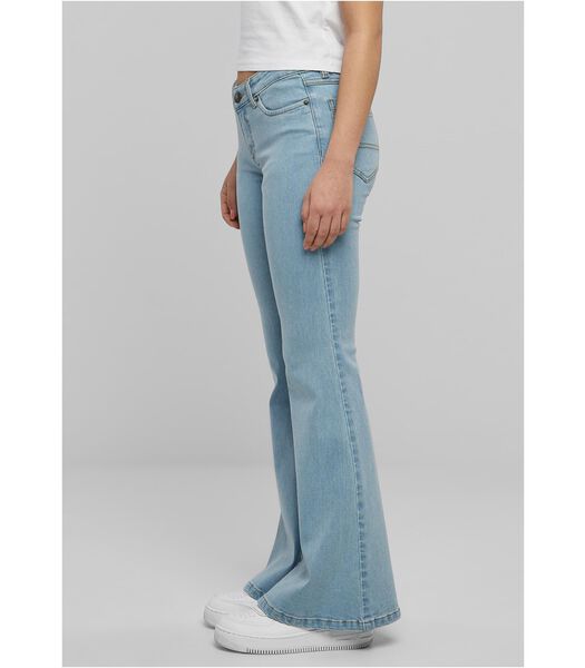 Uitlopende jeans voor dames Organic