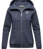 Dames Zip hoodie Setsunaa Blauw image number 0