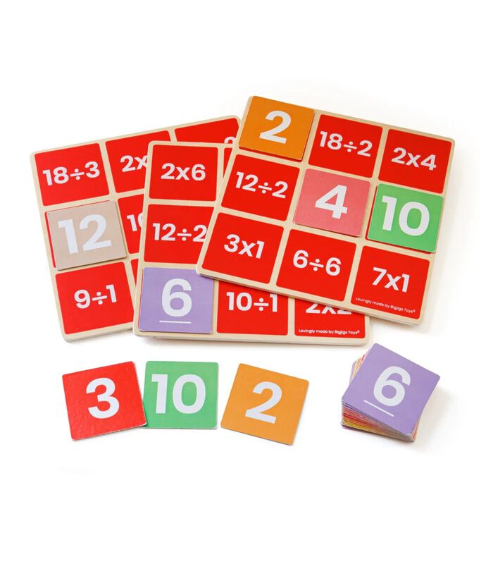 Bigjigs Math Bingo Multiplier & Diviser image number 0