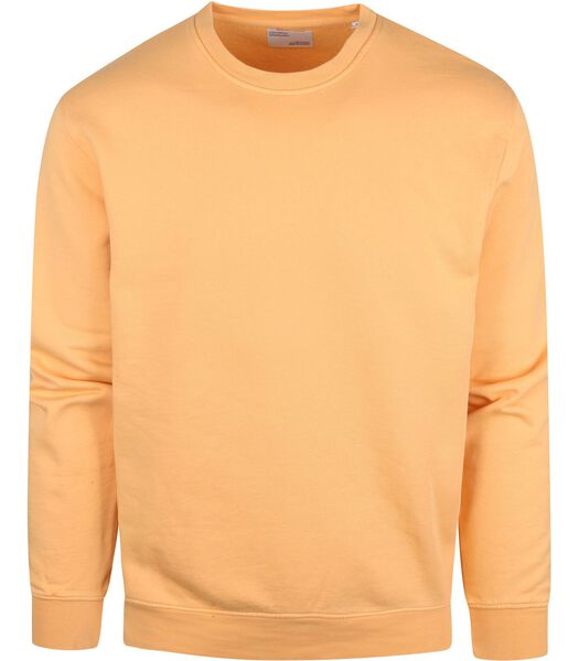 Sweater Organic Licht Oranje