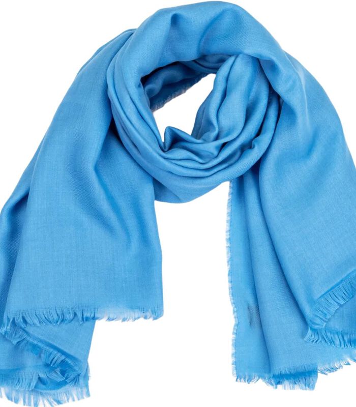 Sjaal in gemengde wol en zijde image number 0