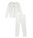 Oeko-Tex lange pyjama met kattenprint image number 0