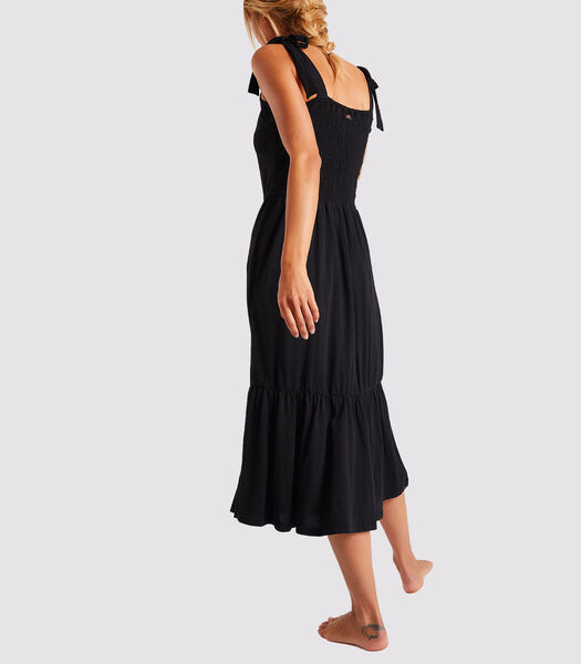 Zwarte halflange jurk Lou Enoha