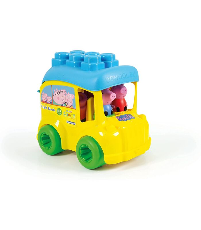 Peppa Pig Soft Clemmy Bus scolaire image number 1
