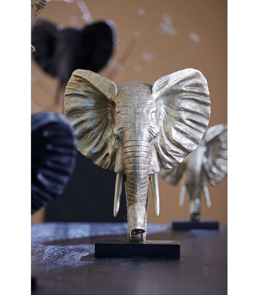 Ornement Elephant - Or - 38.5x19.5x49cm