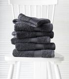 6 serviettes de bains Hélène ebony image number 3