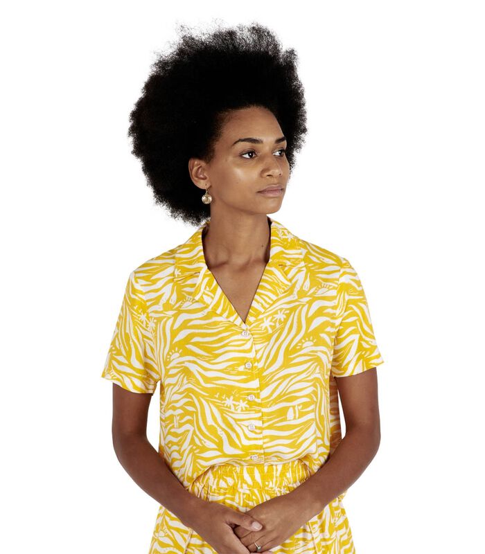 Hawaïaanse blouse CARA image number 0
