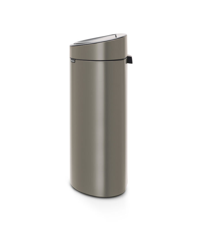 Touch Bin New, 40 litres, Platinum image number 2