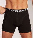 Short 2 pack cotton stretch boxer image number 2