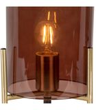 Lampe de table Glass Bell - Marron - Ø16cm image number 3