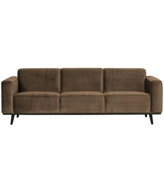 Statement 3-Seater 230 Cm Velours Taupe