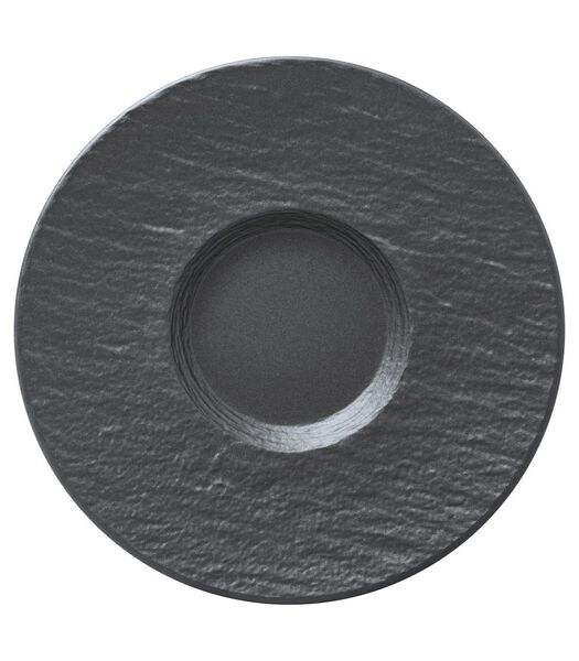 Assiette Manufacture Rock - Noir - ø 16 cm