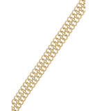 Geelgouden armband "Maille infinie creuse" image number 3
