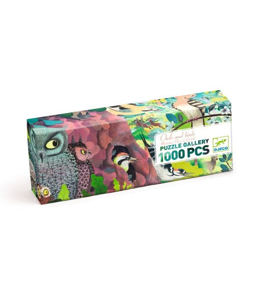 Puzzle Hiboux Et Oiseaux (1000 pièces)