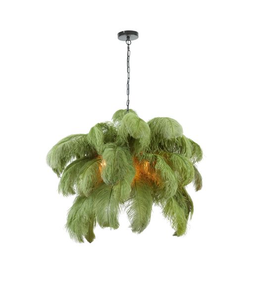 Hanglamp Feather - Groen - Ø80cm