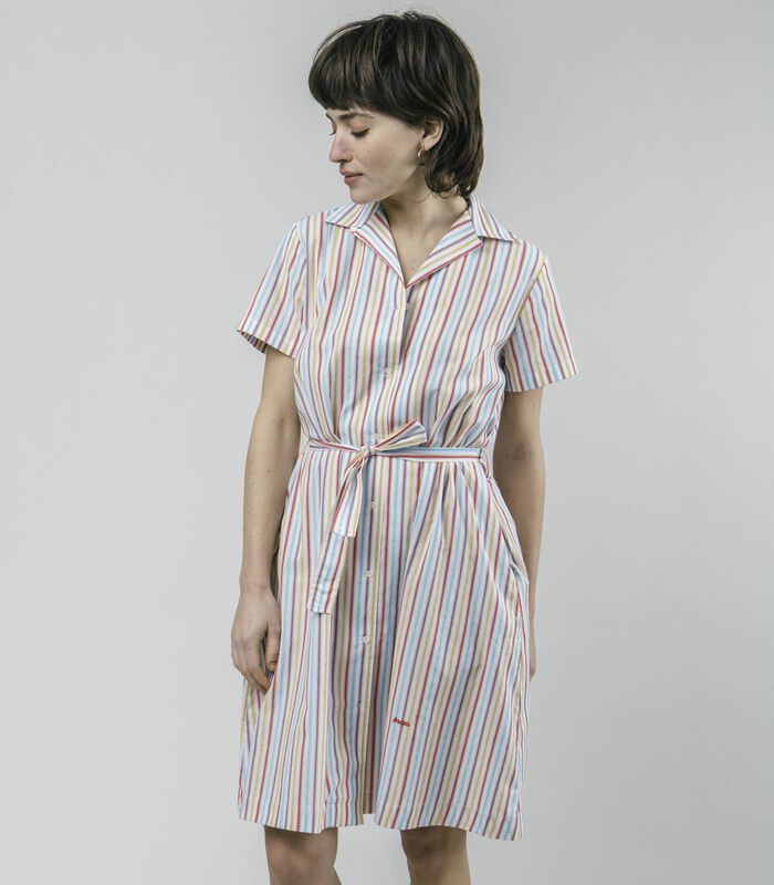Downtown Stripe Shirt Dress image number 0