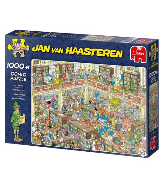 puzzel Jan van Haasteren De Bibliotheek - 1000 stukjes