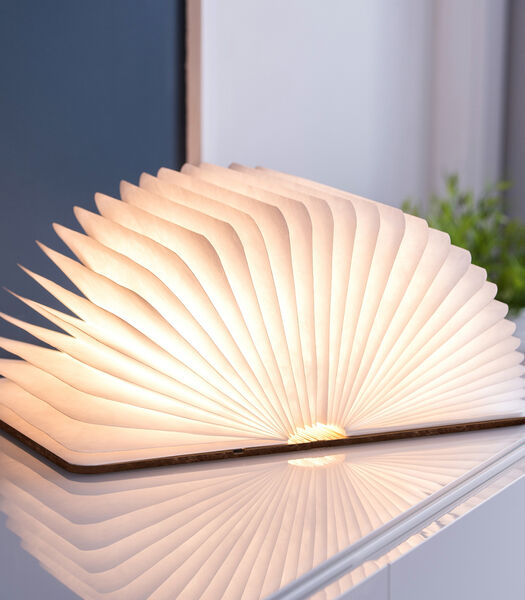 Mini Smart Booklight Tafellamp - Oplaadbaar  - Bruin