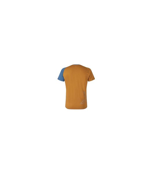 T-shirt Karok Homme DeepBlue/Caramel Delavè