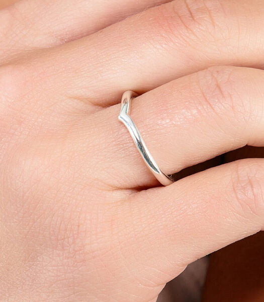 Druppel Wishbone Ring