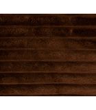 Couverture Big Ribbed - Marron chocolat - 150x150cm image number 2
