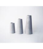 FACETTE- Vases soliflores en béton (trio) image number 2