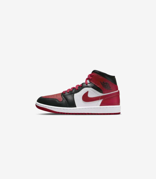 Air Jordan 1 Mid - Sneakers - Rouge