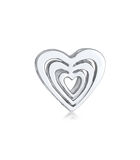 Amulette Charm Femme Coeur Amour Ludique En Argent 925 Sterling image number 0