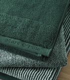 TIMELESS TONE STRIPE - Serviette - Pine Green/Off White image number 2