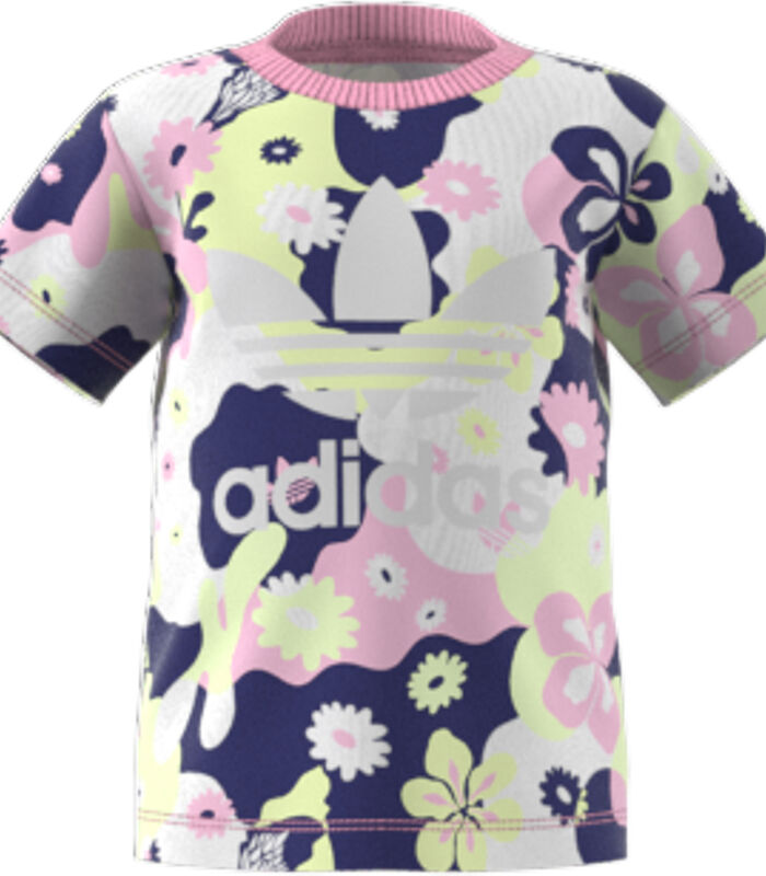 Meisjes-T-shirt Flower Allover Print image number 1