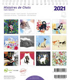 Kalender 14x16 cm Histoire des Chats, image number 1