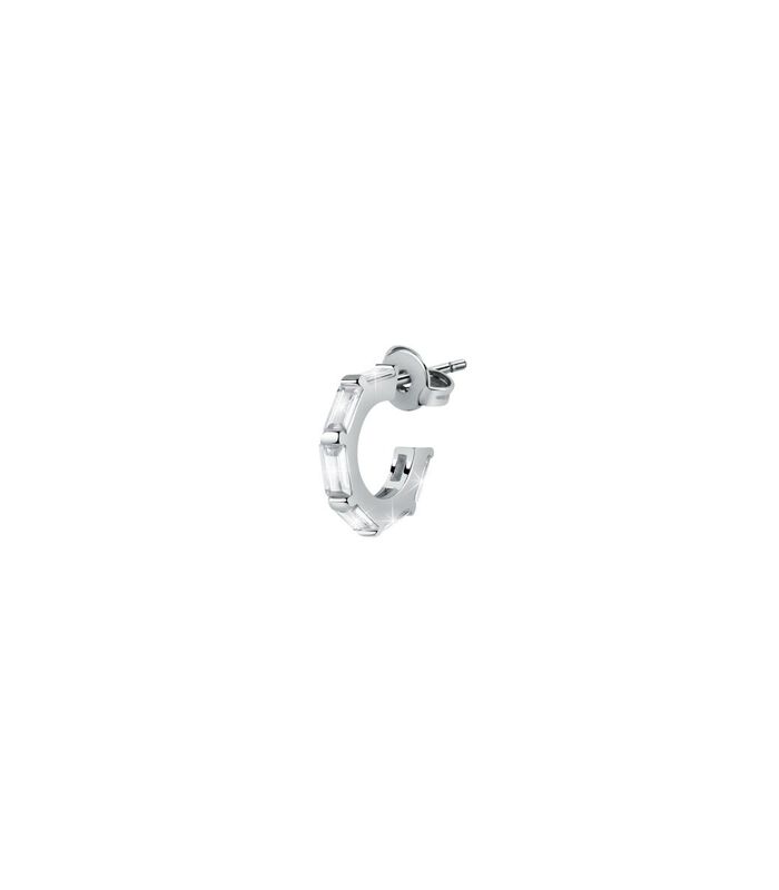 Mono Boucle D'Oreille en laiton, cristaux SINGLE EARRINGS image number 0