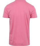 Lacoste T-Shirt Logo Roze image number 3