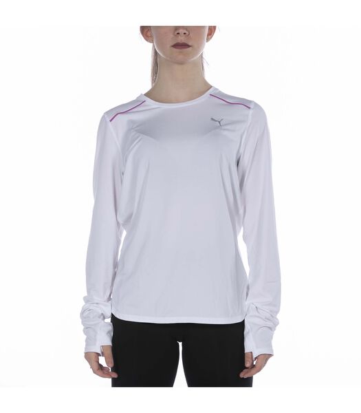 T-Shirt Run Cloudspun Marathon Blanc