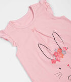 Baby t-shirt en broekje set in biokatoen CLAIRE image number 2