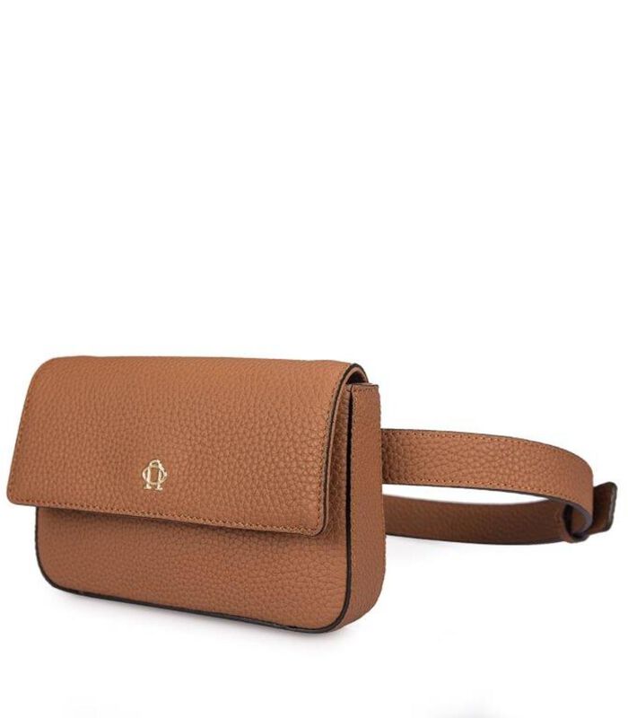 Sac de taille cuir Nelly cognac image number 2