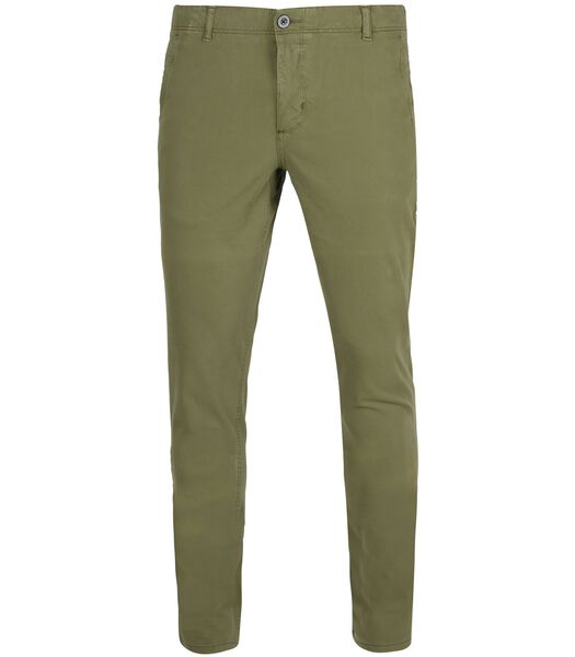 Suitable Milton Skinny-Fit Chino Groen