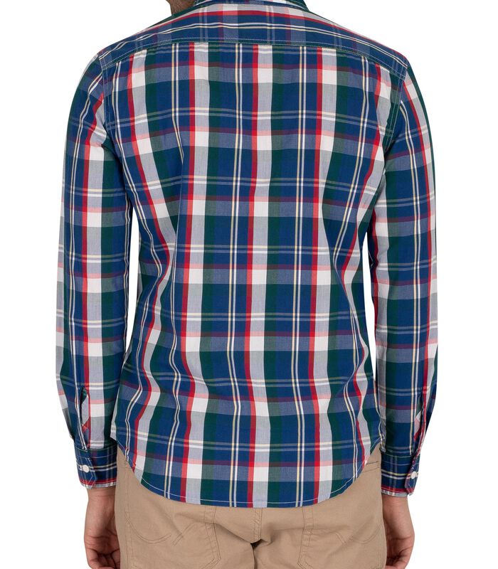 Klassiek slim-fit overhemd met zak image number 2