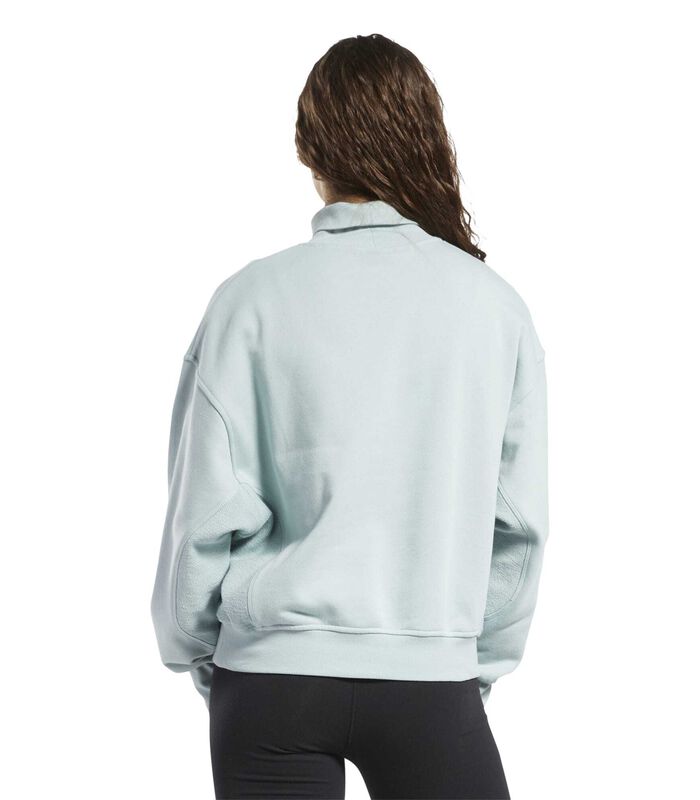 Sweatshirt en cotton et en molleton femme image number 4