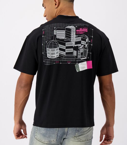 Blueprint T-shirt Zwart
