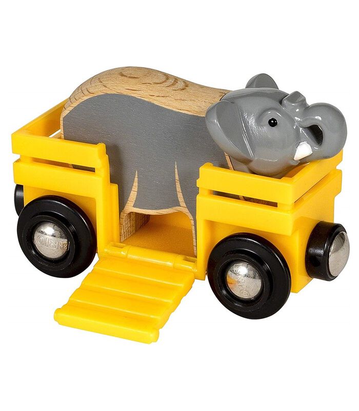 Wagon BRIO avec éléphant - 33969 image number 2