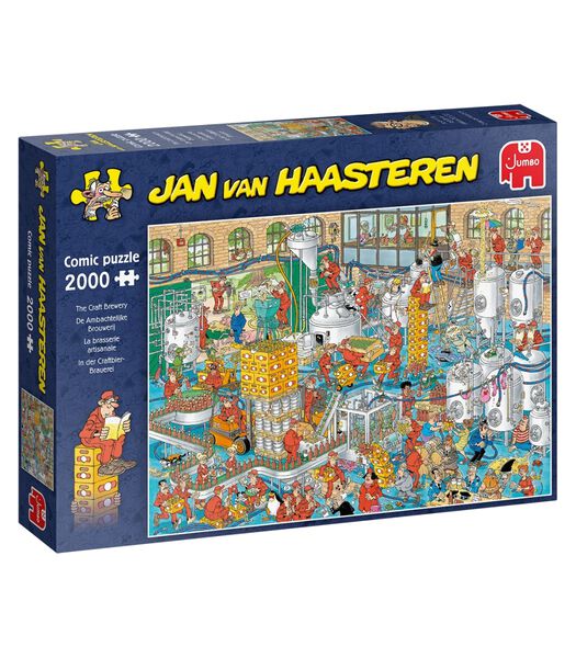 Jan van Haasteren puzzel De Ambachtelijke Brouwerij - 2000 stukjes